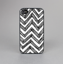 The Sketch Black Chevron Skin-Sert for the Apple iPhone 4-4s Skin-Sert Case