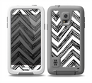 The Sketch Black Chevron Skin Samsung Galaxy S5 frē LifeProof Case