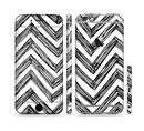The Sketch Black Chevron Sectioned Skin Series for the Apple iPhone 6s Plus