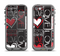 The Sketch Love Heart Collage Apple iPhone 5c LifeProof Fre Case Skin Set