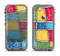 The Sketched Colorful Uneven Panels Apple iPhone 5c LifeProof Fre Case Skin Set