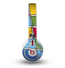 The Sketched Colorful Uneven Panels Skin for the Beats by Dre Mixr Headphones