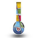 The Sketched Colorful Uneven Panels Skin for the Beats by Dre Original Solo-Solo HD Headphones