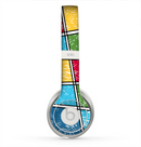 The Sketched Colorful Uneven Panels Skin for the Beats by Dre Solo 2 Headphones