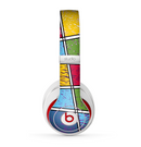 The Sketched Colorful Uneven Panels Skin for the Beats by Dre Studio (2013+ Version) Headphones