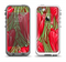The Sketched Pink & Green Tulips Apple iPhone 5-5s LifeProof Fre Case Skin Set