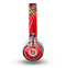 The Sketched Pink & Green Tulips Skin for the Beats by Dre Mixr Headphones