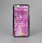 The Sketched Pink Word Surface Skin-Sert Case for the Apple iPhone 6 Plus