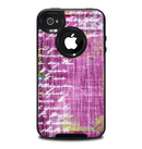 The Sketched Pink Word Surface Skin for the iPhone 4-4s OtterBox Commuter Case