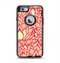 The Sketched Red and Yellow Flowers Apple iPhone 6 Otterbox Defender Case Skin Set