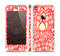 The Sketched Red and Yellow Flowers Skin Set for the Apple iPhone 5
