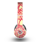 The Sketched Red and Yellow Flowers Skin for the Beats by Dre Original Solo-Solo HD Headphones