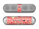 The Sketched Red and Yellow Flowers Skin for the Beats by Dre Pill Bluetooth Speaker