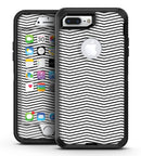 The Slate Black Chevron Pattern with Clear Backing - iPhone 7 Plus/8 Plus OtterBox Case & Skin Kits