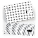 The Slate Black Micro Polka Dots - Premium Protective Decal Skin-Kit for the Apple Credit Card