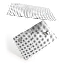 The Slate Black Micro Polka Dots - Premium Protective Decal Skin-Kit for the Apple Credit Card
