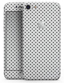 The Slate Black Micro Polka Dots - Skin-kit for the iPhone 8 or 8 Plus