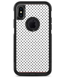 The Slate Black Micro Polka Dots - iPhone X OtterBox Case & Skin Kits