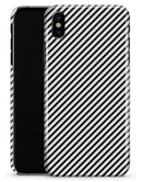 The Slate Black Slanted Lines  - iPhone X Clipit Case