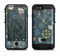 the slate blue and coral floral sketched lace patterns v21  iPhone 6/6s Plus LifeProof Fre POWER Case Skin Kit