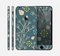 The Slate Blue and Coral Floral Sketched Lace Patterns v21 Skin for the Apple iPhone 6 Plus