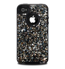 The Small Dark Pebbles Skin for the iPhone 4-4s OtterBox Commuter Case