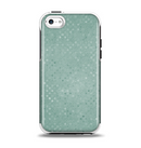The Small Green Polkadotted Surface Apple iPhone 5c Otterbox Symmetry Case Skin Set