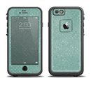 The Small Green Polkadotted Surface Apple iPhone 6/6s LifeProof Fre Case Skin Set