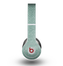 The Small Green Polkadotted Surface Skin for the Beats by Dre Original Solo-Solo HD Headphones