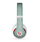 The Small Green Polkadotted Surface Skin for the Beats by Dre Studio (2013+ Version) Headphones