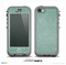 The Small Green Polkadotted Surface Skin for the iPhone 5c nüüd LifeProof Case