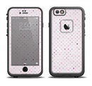 The Small Pink Polkadotted Surface Apple iPhone 6/6s LifeProof Fre Case Skin Set