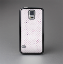The Small Pink Polkadotted Surface Skin-Sert Case for the Samsung Galaxy S5