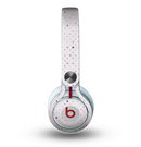 The Small Pink Polkadotted Surface Skin for the Beats by Dre Mixr Headphones