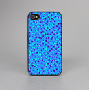 The Small Scattered Polka Dots of Blue Skin-Sert for the Apple iPhone 4-4s Skin-Sert Case
