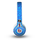 The Small Scattered Polka Dots of Blue Skin for the Beats by Dre Mixr Headphones
