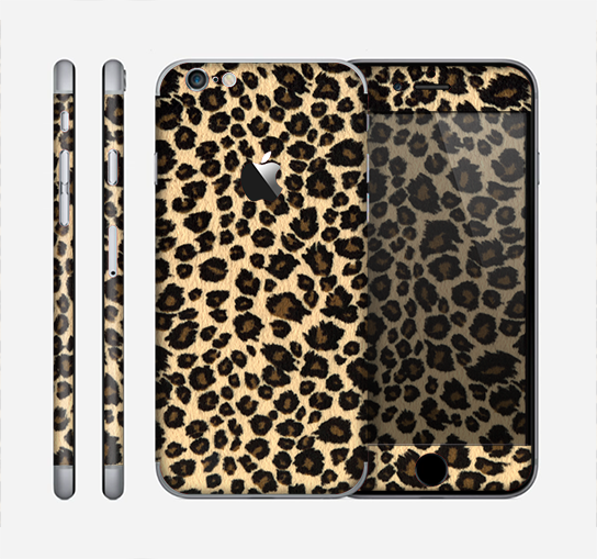 The Small Vector Cheetah Animal Print Skin for the Apple iPhone 6