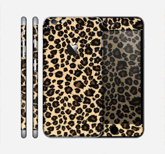 The Small Vector Cheetah Animal Print Skin for the Apple iPhone 6 Plus