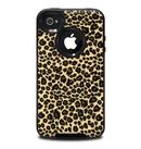 The Small Vector Cheetah Animal Print Skin for the iPhone 4-4s OtterBox Commuter Case