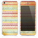 The Small Yellow Chevron Pattern Texture Skin for the iPhone 3, 4-4s, 5-5s or 5c