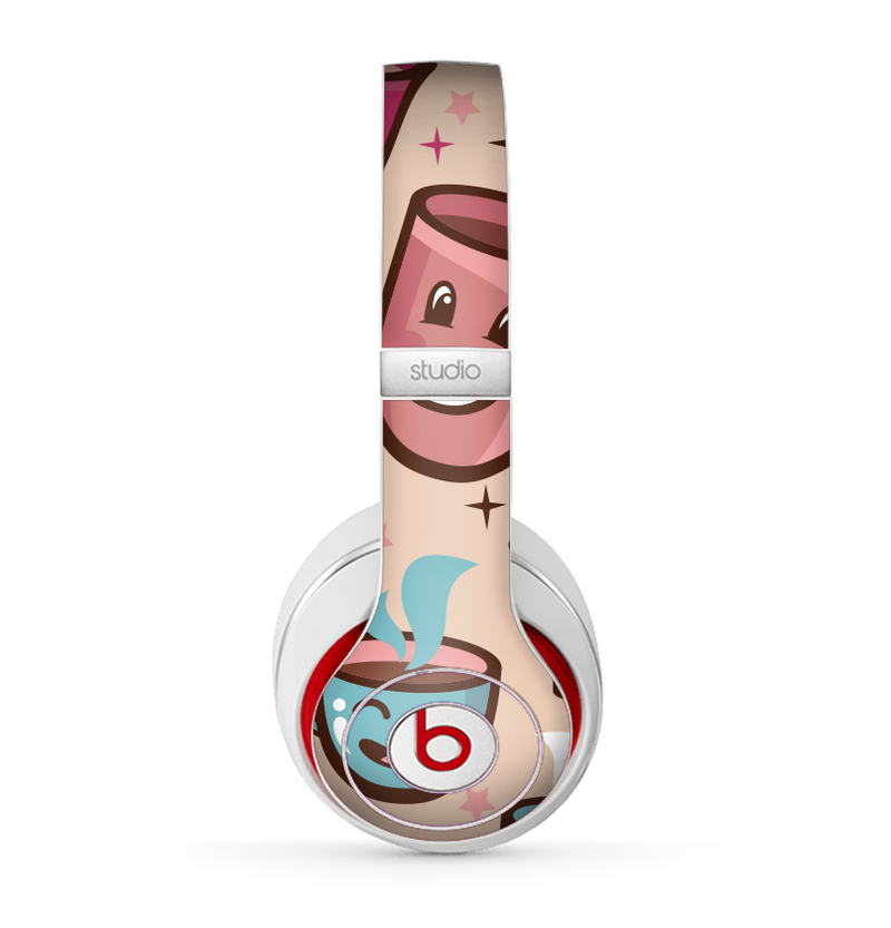 The Smiley Coffee Mugs Skin for the Beats by Dre Studio (2013+ Version) Headphones