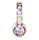 The Smiley Faced Vector Colored Starfish Pattern Skin for the Beats by Dre Studio (2013+ Version) Headphones