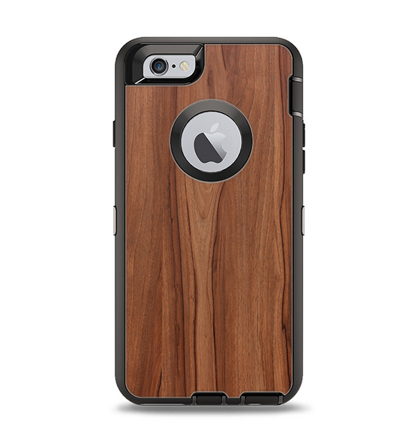 The Smooth-Grained Wooden Plank Apple iPhone 6 Otterbox Defender Case Skin Set