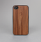 The Smooth-Grained Wooden Plank Skin-Sert for the Apple iPhone 4-4s Skin-Sert Case