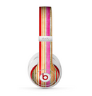The Smudged Pink Painted Stripes Pattern Skin for the Beats by Dre Studio (2013+ Version) Headphones