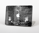 The Smudged White and Black Anchor Pattern Skin for the Apple MacBook Pro Retina 15"