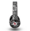 The Smudged White and Black Anchor Pattern Skin for the Original Beats by Dre Studio Headphones