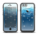 The Snowy Blue Paper Scene Apple iPhone 6/6s LifeProof Fre Case Skin Set
