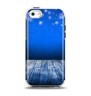 The Snowy Blue Wooden Dock Apple iPhone 5c Otterbox Symmetry Case Skin Set