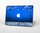 The Snowy Blue Wooden Dock Skin for the Apple MacBook Pro Retina 15"